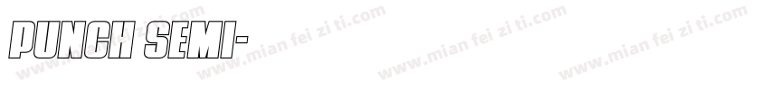 Punch Semi字体转换